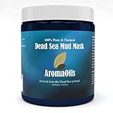 Dead Sea Mud Mask - 8 oz Jar - Best Facial Cleanser, Skin Moisturizer and Detox - Large Pore Reducer - 100% Pure and Natural Acne Clearing Treatment for the Face and Body