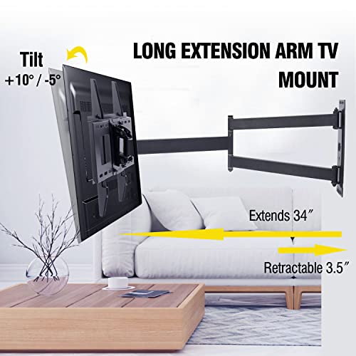 MOUNT Corner TV Wall Mount Long Arm TV Mount for 23"60" TVs