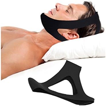 Stop Snoring Chin Strap, TEAMAR Adjustable Anti-Snoring Chin Strap Support, Stop Sleep Snoring for Mouth Breathing, Best Snoring Solutions for You