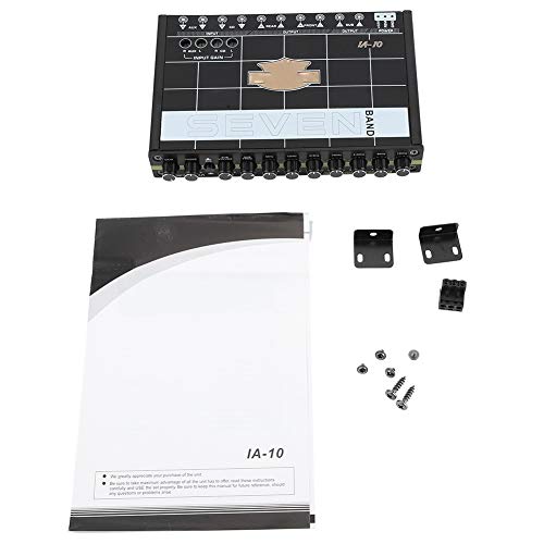 Car Equalizer - Delaman Car Automobile Audio Stereo EQ Equalizer with 7 Band