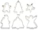 Ateco Stainless Steel Christmas Cookie Cutters
