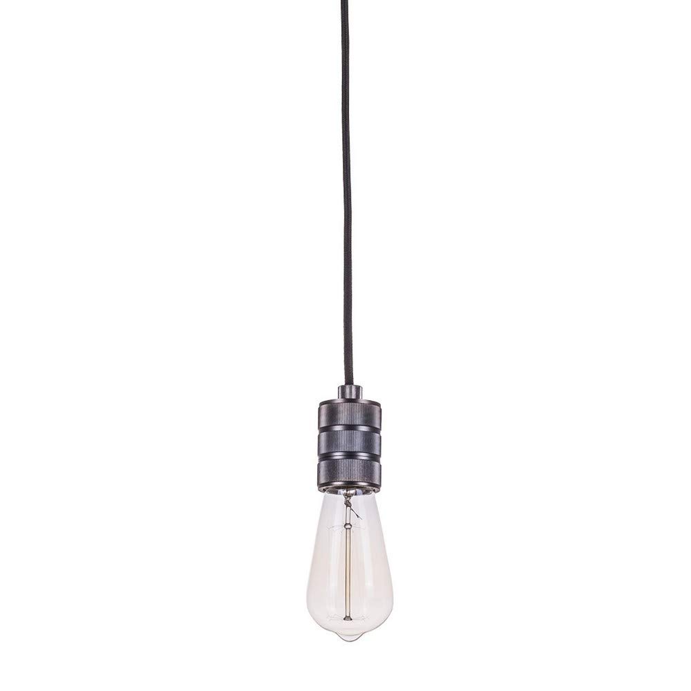 Italux Millenia DS-M-010-03 Classic Pendant Light 1 x 60 W / E27 Matte Black