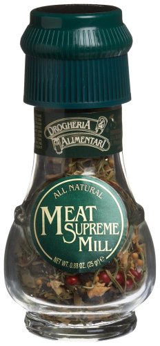 Drogheria & Alimentari All Natural Spice Grinder Meat Supreme, 1.58-Ounce Jars (Pack of 3)