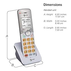 AT&T EL51203 - 2 Handset Cordless Phone Full-Duplex