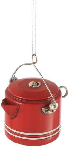 Camp Coffee Pot Christmas Ornament