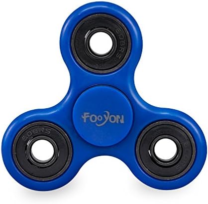 FOOYON Fidget Spinner Toy,Tri Spinner Fidget Toy is A Good Time killer, Perfect to relieve ADHD Anxiety. Help to Reduce Stress and Make you focusing. (blue)