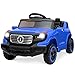 Best Choice Products 6V Kids Ride-On Car Truck w/ Parent Control, 3 Speeds, LED Headlights, MP3 Player, Horn - Blue