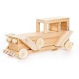 Darice 9169-07 Deluxe Wood Antique Limo Model Kit