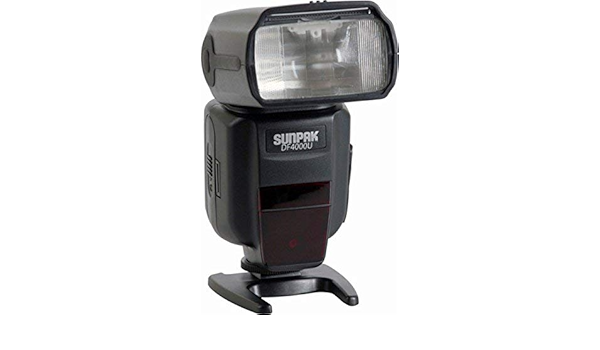 Sunpak Df4000u Hot Shoe Flash Ttl 19mm Black Amazon Ca Electronics