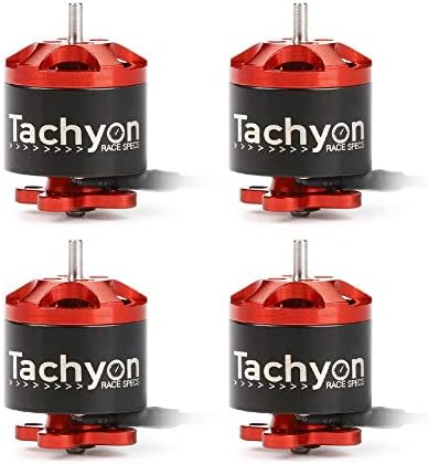 nidici 4pcs Tachyon 1108 7500kv Brushless Motor 2S Micro Drone Motor for 90mm-140mm FPV Quadcopter Frame Micro Racing Drone