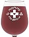 Got Me Tipsy - Mommy Medicine Funny Wine Glass, Ivory