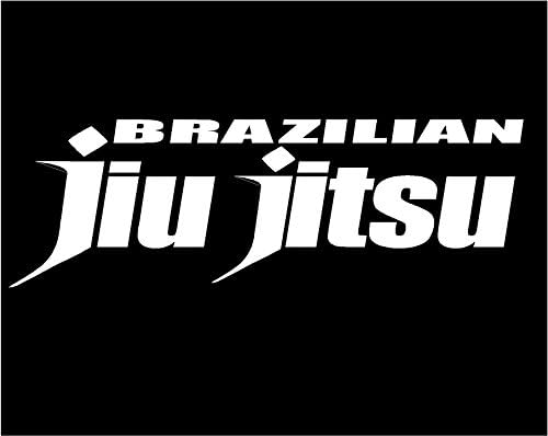 Brazilian Jiu Jitsu #11 Car/Window Sticker Decal 3" x 9"