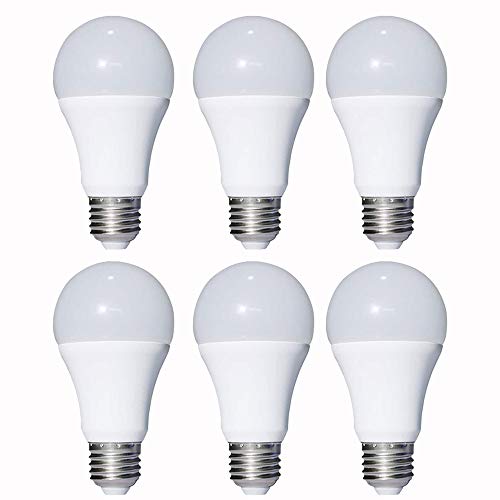 12V Low Voltage LED Light Bulbs – Warm White 7W E26 Standard Base 60W Equivalent – DC/AC Bulb for RV, Solar Panel Project, Boat, Garden Landscape, Off-Grid Lighting (6 Pack)
