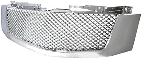 Cadillac Escalade Chrome Mesh Replacement Grill (Fits: 2007-2009 Models)