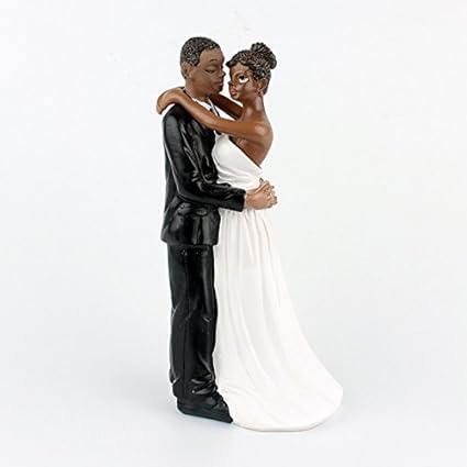 Cake Wedding Topper African American Wedding Bride And Groom Cake