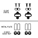 MARQUE Bike Cleats Compatible with Shimano SPD – Cleat Set for Indoor Cycling, Outdoor Road Cycling, Mountain Biking, Designed for Women and Men Clipless Cycle Shoethumb 1