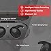 Supkiir True Wireless Headphones Upgraded Bluetooth 5.0 Headphones Waterproof Earbuds with Portable Charger Built-in Mic Deep Bass Noise Cancelling