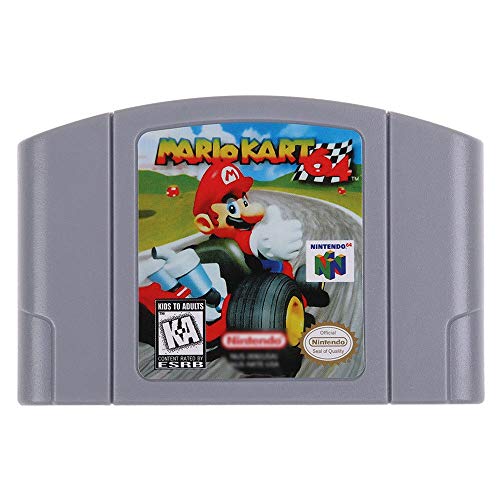 for Nintendo 64 N64 Mario Smash Bros Zelda Video Game Cartridge Console Card 64 Bit Games English Language EU Version (Mario Kart) - Quarkscm