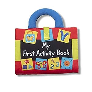 Melissa & Doug K’s Kids My First Activity Book 8-Page Soft Book for Babies and Toddlers – Early Learning Developmental…