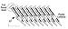 Grip-Rite GRJSN112 1-1/2-Inch by .148-Inch by 33 Degree Plastic-Collated Positive Placement Nail (2,000 per Box)