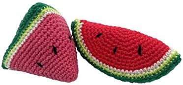 Darn Good YarnCrochet kit for Beginners to Intermediate | Watermelon DIY Crochet Amigurumi - Crochet Kit Include Pattern, Yarn, Crochet Hook, Stuffing and Knitting Needles