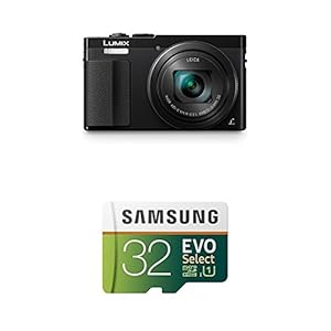 Panasonic Lumix ZS50 Camera (Black) with Free Memory Card