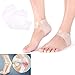 (Pack of 1 Pair 2 PCS) LOTGO Heel Protectors ,Gel Heel Protector Glove Cushion Cups for Heel Pain Which Provides an Immediate Pain and Pressure Relief, Cushioning Protection