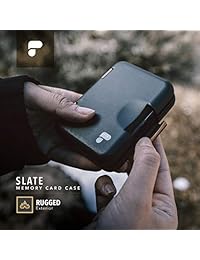 PolarPro Slate XQD   Funda para tarjetas (4 XQD, 8 SD y 4 Micro SD)