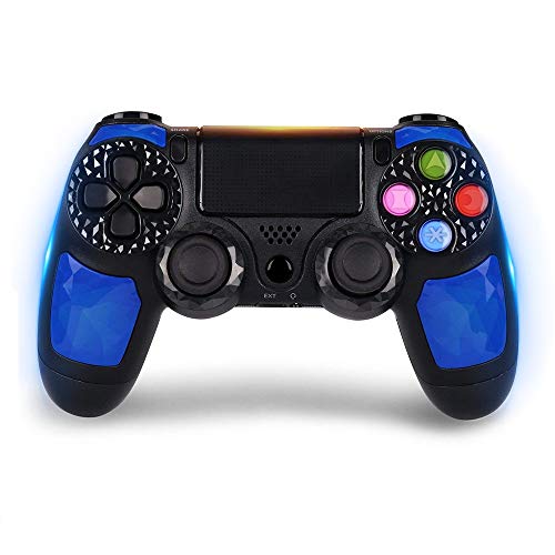 PS4 Controller Wireless Bluetooth Gamepad Controller Dual Shock Gaming Joystick with Touch Pad High-Precison Joystick for Playstation 4 / PS4 Pro/Slim