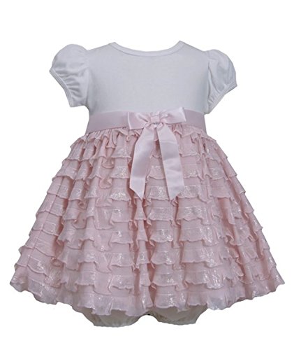 Bonnie Baby Baby-girls 24 Months Dress with Eyelash Skirt