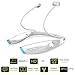 ZEALOT NEW H1 Bluetooth Headphones Neckband Headsets Noise Reduction Running Earbuds Hands-free Phone Call(White)