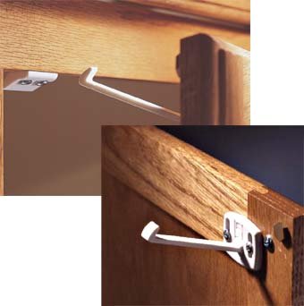 Kidco Swivel Cabinet Drawer Lock 2 Packs 8 Locks Amazon Co