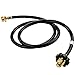 GASPRO 5FT Propane Hose Adapter with POL Connection, Fit for Coleman Roadtrip Grill, Buddy Heater and More, Converts 1LB Appliances to 5-100lb Tank