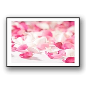 Framed for Living Room Bedroom Rose Flowers for