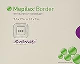 Mepilex Border Self-Adherent Absorbent Foam Dressing - Size 3 x 3