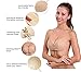 Aidoo Strapless Self Adhesive Reusable Padded Invisible Push Up Bra (Cup D, Angel Push Up Goddesses Nude)