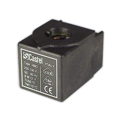 DOJA Industrial | Solenoid Coil 9300 / RA6 Castel 230 V | Castel Nucleo Diameter 11 mm