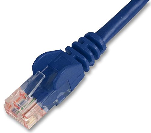Pro Signal SL5EBLUE1M 1m Blue Cat5e Snagless UTP Ethernet Patch Lead