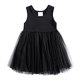 Baby Girl Dress, Toddler Pleated Tutu Skirt Children Sleeveless Princess Dress