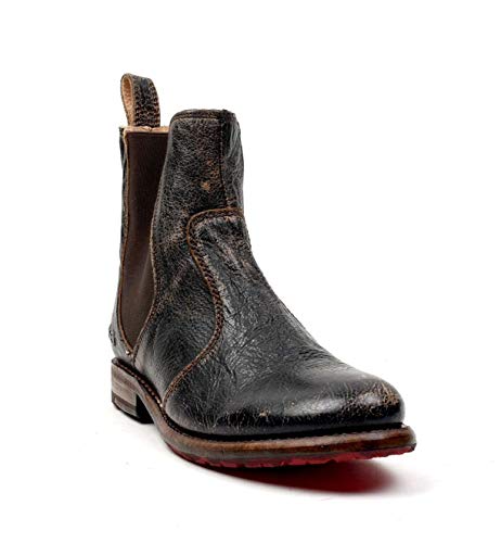Bed|Stu Women's Nandi Leather Short Boot (9 M US, Black Lux)