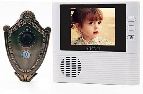 MobileFDL® 2.8" TFT Display 3X Digital Zoom Home Door Bell Peephole Door Viewer Camera Eye Doorbell Home Security Video System White
