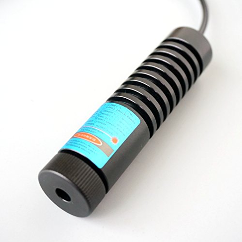 1000mw High Power Laser Module 445/450nm 1W Blue Diode Dot Laser 12V/Adapter & 22x90mm