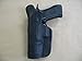 IMI Jericho 941 IWB Leather in Waistband Conceal Carry Holster BLACK
