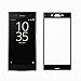 Zshion Screen Protector for Sony XZ1 Compact ,3D Full Coverage 9H Hardness Tempered Glass Screen Protector for Sony XZ1 Compact with Anti-Fingerprint Bubble-Free (Black)