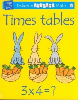 Times Tables (Usborne Sticker Maths)