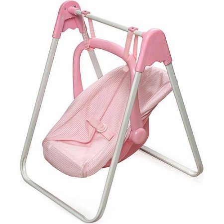 Badger Basket Doll Swing and Carrier, Pink Gingham, Fits Most 18"
Dolls & My Life As Badger Basket Doll Swing and Carrier, Pink Gingham, Fits Most 18"
Dolls & My Life As