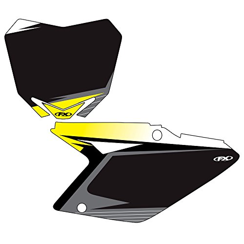 Factory Effex 12-64442 Graphic Pre-Cut Number Plate Background, 1 Pack