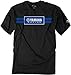 Factory Effex Yamaha Racing Stripe Mens Premium T-Shirt Black 2XL