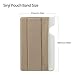 Sinjimoru Phone Grip with Card Holder, Phone Strap with Card Holder Wallet, Finger Holder on Stick-On Wallet for iPhone and Android Smartphones. Sinji Pouch Band, Beige Pouch and Beige Band.