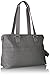 Kipling Angela Metallic Convertible Satchel, Silver Glimmer Metallic